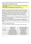 Page 23
3

Operating
Operating the computer screen
CAUTION  ►Mistaken use of the mouse/keyboard control could damage 
your equipment. 
• While using this function, please connect only with a computer. 
• Before connecting, read the manuals of the computer you will connec\
t. 
NOTE  • It may not be possible to control notebook PC, and other computer\
s with 
built-in pointing device (e.g. track ball), using this remote control.\
 In this case, before 
connecting go into BIOS (system setup) and select...