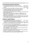 Page 21
21

Using the magnify feature
1. Press the ON button of MAGNIFY on the remote control.   
The “MAGNIFY” indication will appear on the screen 
(although the indication will disappear in several seconds with 
no operation), and the projector will enter the MAGNIFY mode.
2. Use the cursor buttons ▲/▼ to adjust the zoom level. 
To move the zoom area
, press the POSITION button in the MAGNIFY mode, 
then use the cursor buttons ▲/▼/◄/► to move the area.  And to ﬁnalize the 
zoom area, press the POSITION...