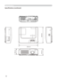 Page 66
66
Specifications
Specifications (continued)
AC  IN
AUDIO IN3
AUDIO IN2
YRLCB/PBCR/PRAUDIO IN1RGB IN1 RGB IN2
LAN
CONTROLRGB OUT AUDIO OUT
USBVIDEOS-VIDEO
306 mm
49 mm
0 mm 06 mm 