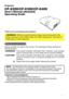 Page 1

Projector
CP-X200/CP-X300/CP-X400
User's Manual (detailed) 
Operating Guide
Thank you for purchasing this projector.
WARNING  ►Before using this product, please read all manuals for this 
product. Be sure to read “Safety Guide” first. After reading them, store them in 
a safe place for future reference.
About this manual
Various symbols are used in this manual. The meanings of these symbols are 
described below. 
WARNING This  symbol  indicates  information  that,  if  ignored,  could...