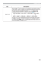 Page 5243
SCREEN menu
Item Description
TEMPLATEUsing the ▲/▼ buttons switches the mode for the template screen. 
Press the ► button to display the selected template, and press the 
◄ button to close the displayed screen.
The last selected template is displayed when the MY BUTTON 
allocated to the TEMPLATE function is pressed (
	47).
TEST PATTERN 
Ù DOT-LINE1 
Ù DOT-LINE2 
Ù DOT-LINE3
     
Ú                                                                              
Ú
MAP
 
Ù MAP1 
Ù CIRCLE2 
Ù CIRCLE1 
Ù...