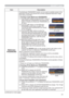 Page 6051
SECURITY menu
Item Description
MyScreen
PASSWORD
The MyScreen PASSWORD function can be used to prohibit access to the 
MyScreen function and prevent the currently registered MyScreen image 
from being overwritten.
1 Turning on the MyScreen PASSWORD1-1  Use the ▲/▼ buttons on the SECURITY menu to 
select MyScreen PASSWORD and press the ► 
button to display the MyScreen PASSWORD on/
off menu.
1-2  Use the ▲/▼ buttons on the MyScreen 
PASSWORD on/off menu to select ON. 
The ENTER NEW PASSWORD box (small)...