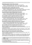 Page 9
9

RS-232C Network Communication (continued)
Requesting projector status (Get command)
() Send the following request code from the PC to the projector.
	 Header	+	Command	data	(‘02H’	+	‘00H’	+	type	(2	bytes)	+	‘00H’ 	+	‘00H’)	
(2) The projector returns the response code  ‘1DH’	+	data	(2	bytes)
 to the PC.
Changing the projector settings (Set command)
() Send the following setting code from the PC to the projector.
		 Header	+	Command	data	(‘01H’ 	+	‘00H’	+	type	(2	bytes)	+	setting	code	(2...