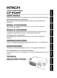 Page 1ENGLISH
DEUTSCH
FRANÇAIS
ITALIANO
ESPAÑOL
NEDERLANDS
NORSK
TECHNICAL
PORTGÊS
Liquid Crystal Projector
CP-X430W
USERS MANUAL
Please read this users manual thoroughly to ensure correct usage through understanding.
BEDIENUNGSANLEITUNG
Bitte lessen Sie diese Bedienungsanleitung zugunsten der korrekten Bedienung
aufmerksam.
MANUEL DUTILISATION
Nous vous recommandons de lire attentivement ce manuel pour bien assimiler le
fonctionnement de lappareil.
MANUALE DISTRUZIONI
Vi preghiamo voler leggere attentamente...