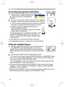 Page 20
20

Using the magnify feature
1. Press the ON button of MAGNIFY on the remote control.   
The “MAGNIFY” indication will appear on the screen 
(although the indication will disappear in several seconds 
with no operation), and the projector will enter the MAGNIFY 
mode.
2. Use the cursor buttons ▲/▼ to adjust the zoom level. 
To move the zoom area, press the POSITION button in the MAGNIFY mode, 
then use the cursor buttons ▲/▼/◄/► to move the area. And to ﬁnalize the 
zoom area, press the POSITION button...