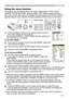 Page 23
3

Operating
Using the menu function
This projector has the following menus: PICTURE, IMAGE, INPUT, SETUP, AUDIO, 
SCREEN, OPTION, NETWORK, and EASY MENU. EASY MENU consists of functions 
often used, and the other menus are classified into each purpose. Each of these menus is 
operated using the same methods. The basic operations of these menus are as follows.
. Press the MENU button on the remote control or one of 
the cursor buttons on the projector.   
The Advanced MENU, or EASY MENU that...