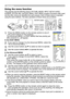 Page 24
4
Operating
Using the menu function
This projector has the following menus: PICTURE, IMAGE, INPUT, SETUP, AUDIO, 
SCREEN, OPTION, MIU, and EASY MENU. EASY MENU consists of functions often used, 
and the other menus are classified into each purpose. Each of these menus is operated 
using the same methods. The basic operations of these menus are as follows.
. Press the MENU button on the remote control or one of 
the cursor buttons on the projector.   
The Advanced MENU, or EASY MENU that has...