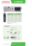 Page 2CP-X385 Dimensions(incl.protruding part)
298mm (11-3/4’’)
271mm (10-11/16’’)
228mm (9’’)
44.6mm 
(1-3/4’’)
9mm (3/8’’)
241.5mm 
(9-1/2’’)
76mm (3’’)
10mm (3/8’’)
72.5mm (2-13/16’’)
CP-X385W/WT
For sales information, call 1.800.225.1741.
Printed 09/03
Specifications are subject to change without notification.www.hitachi.us/digitalmedia
Screen Size 4.3  Throw distance 
Diagonal*   Width* Min*  Max*  
40   32   62   82  
60   48   94   123  
80   64   127   164   
100   80    160   205  
120   96    192...