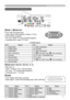 Page 3
3

DHDMI
• Type :Digital audio/video connector
• Audio signal : Linear PCM (Sampling rate; 32/44./48 kHz)
Connection to the ports
ARGB 1, BRGB OUT 
D-sub 5pin mini shrink jack
•  Video  signal:  RGB  separate, Analog,  0.7Vp-p, 
75Ω terminated (positive)
• H/V. sync. signal: TTL level (positive/negative)
• Composite sync. signal: TTL level
At RGB signal         
PinSignalPinSignal
Video Red9(No connection)
2Video Green0Ground
3Video Blue(No connection)
4(No...