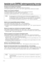 Page 210210
Aansluiten op de CONTROL bedieningsaansluiting (vervolg)
Opvragen van de toestand van de projector
(1) Verzend de opvraagcode ‘20H’ + ‘yyH’ van de computer naar de projector.
(2) De projector reageert door de responscode ‘1xH’+ ‘yyH’ + gegevens terug te zenden naar de computer
Wijzigen van de projector-instellingen
(1) Verzend de instelcode ‘3xH’ + ‘yyH’ + gegevens van de computer naar de projector.
(2) De projector verandert de instelling op basis van de ontvangen code.
(3) De projector zendt de...