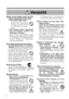 Page 4242
nNicht auf den Projektor setzen und keine
schweren Gegenstände darauf ablegen.
•Nicht auf den Projektor setzen. 
Der Projektor kann hierdurch
umfallen und Verletzungen
verursachen. Besondere Vorsicht
ist in Haushalten mit Kindern
geboten.
•Durch Auflegen schwerer Gegenstände
kann der Projektor umfallen und
Verletzungen verursachen.
Wenn schwere Gegenstände auf den
Projektor gestellt werden, besteht die Gefahr
des Umkippens oder Herunterfallens,
wodurch Unfälle mit Verletzungen
verursacht werden...