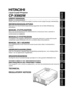 Page 1ENGLISH
DEUTSCH
FRANÇAIS
ITALIANO
ESPAÑOL
NEDERLANDS
NORSK
TECHNICAL
PORTGÊS
Liquid Crystal Projector
CP-X990W
USERS MANUAL
Please read this users manual thoroughly to ensure correct usage through understanding.
BEDIENUNGSANLEITUNG
Bitte lessen Sie diese Bedienungsanleitung zugunsten der korrekten Bedienung
aufmerksam.
MANUEL DUTILISATION
Nous vous recommandons de lire attentivement ce manuel pour bien assimiler le
fonctionnement de lappareil.
MANUALE DISTRUZIONI
Vi preghiamo voler leggere attentamente...