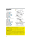 Page 44
Part names
3DUWQDPHV
Projector
/DPSFRYHU	55
7KHODPSXQLWLVLQVLGH
)RFXVULQJ
	17
=RRPULQJ	17
&RQWUROSDQHO	5
6FDUGVORWFRYHU	10
(OHYDWRUNQREV[	17
(OHYDWRUIHHW[	17
/HQV	14, 59
/HQVFRYHU	3
,QWDNHYHQWV
)LOWHUFRYHU
	57
7KHDLU¿OWHUDQGLQWDNHYHQWDUH
LQVLGH
6SHDNHU
	33
([KDXVWYHQWV
$&LQOHW
	11
/$1SRUW	8
86%6725$*(SRUW	8
86%SRUW	8
...