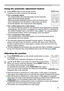 Page 1919
Operating
1.Press POSITION button on the remote control when no menu 
is indicated.  
The “POSITION” indication will appear on the screen.
Adjusting the position
2.Use the ▲/▼/◄/► cursor buttons to adjust the picture position.
When you want to reset the operation, press RESET button on 
the remote control during the operation.
To complete this operation, press  POSITION button again. 
Even if you do not do anything, the dialog will automatically 
disappear after a few seconds.
●  
When this function...