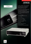 Page 1CPX5
AHIGHLY COMPACT AND AFFORDABLE
3LCD PROJECTOR, DELIVERING THE
PERFECT BALANCE OF FEATURES,
PERFORMANCE AND DESIGN
The CPX5 is the ultimate portable projector
for the mobile business consumer.
Combining stunning features with powerful
performance in a lightweight and compact
design, the CPX5 delivers whichever way
you look at it. 
•2500 (Normal Mode)/
2000 (Whisper Mode) ANSI Lumens
• XGA Resolution
• High Connectivity
• Lightweight and Portable
•PCless presentation via USB
• Short throw lens  60@1.5...