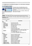 Page 27
7

3. Management with Web browser software
3.1 Configuring and controlling the projector via a web browser (continued)
3.1.10 Projector Control
Controls the projector.
ItemDescription
Main
PowerTurns the power on/off.
Input SourceSelects the input source.
Picture ModeSelects the picture mode setting.
Blank On/OffTurns Blank on/off.
MuteTurns Mute on/off.
FreezeTurns Freeze on/off.
Magnify
Controls the magnify setting. In some input signal sources, it might stop “Magnify” even though it does not...