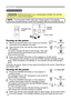 Page 16
16

Power on/off
Power on/off
WARNING  ►When the power is on, a strong light is emitted. Do not look 
into the lens or vents of the projector.
NOTE  • Turn the power on/off in right order. Please power on the projector 
before the connected devices. Power off the projector after the connected devices.
Power switch
STANDBY/ON 
button
POWER indicator
Turning on the power
1. Make sure that the power cord is ﬁrmly and correctly 
connected to the projector and outlet.  
2. Open the lens cover, and set the...