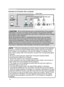 Page 14
14

Preparations
Examples of connection with a computer
►Turn off all devices prior to connecting them to the projector. 
Attempting to connect a live device to the projector may generate extremely  
loud noises or other abnormalities that may result in malfunction and/or damage 
to the device and/or projector.
►Use the accessory cable or a designated-type cable for the connection.  
Some cables have to be used with core set. A too long cable may cause a 
 
certain picture degradation. Please consult...