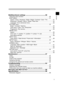 Page 3
3
ENGLISH

Content
Multifunctional settings .............................................28
Using the menu function .......................................................................28
EASY MENU .........................................................................................
31
Aspect / Zoom / Keystone / Mode / Bright / Contrast / Color / Tint ...............
31
Sharpness / Whisper / Mirror / Reset / Filter time ........................................32
Language / Go to advanced menu...