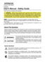 Page 2About The Symbols
Varioussymbols are used in this manual, the user’s manual and on the product 
itselfto ensure correct usage, to prevent danger to the user and others, and to 
prevent property damage. The meanings of these symbols are described below. 
Itis important that you read these descriptions thoroughly...