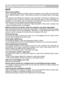 Page 8 Safety Precautions (continued)
NOTE
About consumables. 
Lamp,LCD panels, polarizors and other optical components, and air filter and cooling fans 
have a different lifetime in each. These parts may need to be replaced after a long usage time.•This product isn’t designed for continuous use of long time. In the case of...