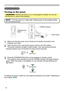 Page 16
16

Power on/off
Power on/off
Turning on the power
WARNING  ►When the power is on, a strong light is emitted. Do not look 
into the lens or vents of the projector.
NOTE  •  Turn the power on in right order.  Please power on the projector before 
the connected devices. 
STANDBY/ON button
1. Make sure that the power cord is ﬁrmly and correctly connected to the 
projector and outlet.  
2. Open the lens cover, and set the power switch to the ON position.  
The power indicator will light to solid orange....