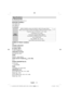 Page 46 English   - 44 -
 
Speciﬁ cations 
 
TV BROADCASTING 
  PAL/SECAM B/G D/K K’ I/I’ L/L’ 
  RECEIVING CHANNELS
   
VHF (BAND I/III)
UHF (BAND U)
HYPERBAND 
 
Digital 
ReceptionMHEG-5 ENGINE compliant with ISO/IEC 13522-5 UK engine Proﬁ le 1
for UK
Object carousel support compliant with ISO/IEC 135818-6 and UK DTT proﬁ le
Frequency range: 474-850 MHz  for UK  models
170-862 MHz for EU models
Transmission standard: DVB-T. MPEG-2  
Demodulation: COFDM with 2K/8K FFT mode
FEC: all DVB modes
Video: MP@ML, PAL,...