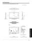Page 4747
USEFUL INFORMATION
Set Dimensions
42” model (Includes Table Top Stand) Weight (lbs./kg): 30.9/14.0
Screw Length (A)
Insertion Length (B)
Spring  Washer (C) 
Plane  Washer (D)
Wall Mount Bracket (E)
Washer (F)
Example: 
A = B+C+D+E+F
A: 26~28 mm
B: 18~20 mm
C: 1 mm
D: 1 mm
E: 3 mm
F: 3 mm
 The screw type: Thread ISO M6 (Metric
type, do not use Standard type). 
Side View 
]	^	$
	# Rear View
Use as Reference for Wall Mount Bracket
 (	
)*	

+	
,...