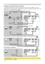 Page 12


LAN
Y R
L
AUDIO IN3
AUDIO IN1AUDIO OUT
USB
RGB OUT
AUDIO IN2
VIDEOS-VIDEO
CB/PB
CR/PRCONTROL
RGB IN2RGB IN1
K
LAN
Y R
L
AUDIO IN3
AUDIO IN1AUDIO OUT
USB
RGB OUT
AUDIO IN2
VIDEOS-VIDEO
CB/PB
CR/PRCONTROL
RGB IN2RGB IN1
K
LAN
Y R
L
AUDIO IN3
AUDIO IN1AUDIO OUT
USB
RGB OUT
AUDIO IN2
VIDEOS-VIDEO
CB/PB
CR/PRCONTROL
RGB IN2RGB IN1
K
LAN
Y R
L
AUDIO IN3
AUDIO IN1AUDIO OUT
USB
RGB OUT
AUDIO IN2
VIDEOS-VIDEO
CB/PB
CR/PRCONTROL
RGB IN2RGB IN1
K
RGB IN2
RGB OUT

Setting up
Examples of connection with...