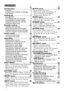 Page 22
Contents
Introduction  .  .  .  .  .  .  .  .  .  .  .  .  .  .  .3
Features  . . . . . . . . . . . . . . . . . . . . . . 3
Checking the contents of package ...3
Part names  . . . . . . . . . . . . . . . . . . . . 4
Setting up   .  .  .  .  .  .  .  .  .  .  .  .  .  .  .  .  .7
Arrangement  ................... 7
Connecting with your devices ......9
Connecting to a power supply .....14
Using the security bar and slot  . . . .14
Using the cable cover  ...........15
Remote control   . . . . . . . . . . ....