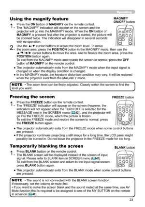 Page 2323
VIDEODOC.CAMERA
KEYSTONE
ASPECTSEARCH
BLANK
MUTE
MY BUTTON
POSITION
12
ESC ENTERMENURESET
COMPUTER
MY SOURCE/AUTO
MAGNIFYVOLUME
o
ONOFF
9×
FREEZE
      FOCUS                             D-ZOOM-           +           -            
+
VIDEODOC.CAMERA
KEYSTONE
ASPECTSEARCH
BLANK
MUTE
MY BUTTON
POSITION
12
ESC ENTERMENURESET
COMPUTER
MY SOURCE/AUTO
MAGNIFYVOLUME
o
ONOFF
9×
FREEZE
      FOCUS                             D-ZOOM-           +           -            
+
VIDEODOC.CAMERA
KEYSTONE
ASPECTSEARCH...