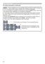 Page 8888
Presentation tools
PC-LESS Presentation (continued)
• These operations are not accessible while the projector OSD is displayed.
• The Thumbnail mode is able to display up to 20 ﬁles in one page.
• It is not possible to change the input port by using the INPUT button when the 
Thumbnail screen, Slideshow, or Full Screen is displayed.
• The image quality may deteriorate when playing back audio data included in 
a movie. If you want to give priority to the image quality, turn off the sound by 
setting ♪...