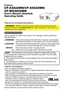 Page 11
Projector
CP-X4022WN/CP-X5022WN/
CP-WX4022WN
User's Manual (detailed)  
Operating Guide
Thank you for purchasing this projector.
►Before using this product, please read all manuals for this 
product. Be sure to read Safety Guide first. After reading them, store them in a 
safe place for future reference. WARNING
• The information in this manual is subject to change without notice.
• The illustrations in this manual are for illustrative purposes. They may differ 
slightly from your projector.
• The...