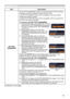 Page 8383
SECURITY menu
ItemDescription
MY TEXT 
PASSWORD
The MY TEXT PASSWORD function can prevent the MY TEXT from being 
overwritten. When the password is set for the MY TEXT;
• The MY TEXT DISPLAY menu will be unavailable, which can prohibit 
changing the DISPLAY setting.
• The MY TEXT WRITING menu will be unavailable, which can prevent the 
MY TEXT from being overwritten.
1 Turning on the MY TEXT PASSWORD1-1   Use the ▲/▼ buttons on the SECURITY menu to 
select the MY TEXT PASSWORD and press the 
► button...