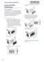 Page 5454	
	


	
	
Lamp and Filter 
Maintenance
Lamp replacement
From the OSD Menu, you can go to " Page 43 
: Lamp1 Run Time ".  to check how long a lamp 
has been used. You should also replace the lamp 
when the projected image gets noticeably darker. 
Contact your local dealer to purchase new 


	




To replace the projector lamp
1.   Turn off the projector and unplug the power cord. 
Let the projector cool for approximately 45 minutes 
before removing the...