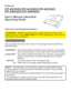 Page 11
Projector
CP-AX2503/CP-AX3003/CP-AX3503
CP-AW2503/CP-AW3003
Users Manual (detailed)  
Operating Guide
Thank you for purchasing this projector.

SURGXFW%HVXUHWRUHDG³Safety Guide