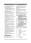 Page 5555
DEUTSCHDE
 Um die Brandgefahr zu reduzieren, Motor, Abgasrohr mit Schalldämpfer, Batterie und 
Benzintank frei von Gras, Laub und 
überflüssigem Öl halten.
 Den Grasfangkorb regelmäßig auf Verschleiß  und Beschädigungen überprüfen.
 Aus Sicherheitsgründen sollten verschlissene  oder beschädigte Teile sofort ausgetauscht 
werden. 
 Verwenden Sie ausschließlich  Originalersatzteile. Die Verwendung anderer 
Ersatzteile ist mit Risiken verbunden, auch 
wenn die Teile zur Maschine passen.
 Beschädigte...