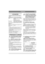 Page 2727
FRANÇAISFR
5 UTILISATION
L’usage de la machine est réservé aux travaux 
suivants, avec les accessoires GGP d’origine ren-
seignés.
La charge verticale maximum exercée sur la boule 
de remorquage doit être inférieure à 100 N.
La charge d’inertie maximum exercée sur la boule 
de remorquage par les accessoires tractés doit être 
inférieure à 500 N.
REMARQUE ! Avant d’utiliser un tracteur, con-
tactez votre compagnie d’assurance.
REMARQUE ! Cette machine n’est pas conçue 
pour circuler sur la voie...