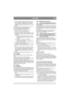 Page 4141
ITALIANOIT
8. Afferrare il bordo anteriore del piatto e solle-
vare. Continuare a sollevare fino a portare il pi-
atto in posizione completamente verticale e 
appoggiare la parte posteriore al suolo. Vedere 
fig. 20.
Ripristinare il piatto come specificato al par. 3.1.1.
5.3.2 XK-serie con attacchi fissi
Esempio di attacchi fissi, vedere 3:C e 4:G.
1. Attivare il freno di stazionamento.
2. Regolare l’altezza di taglio massima.
3. Vedere fig. 2. Staccare la parte posteriore del pi-
atto di taglio dal...