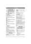 Page 4848
PORTUGUÊSPT
1 NOÇÕES GERAIS
Este símbolo significa AVISO. Poderão 
resultar ferimentos e/ou danos graves 
em pessoas e propriedade se as in-
struções não forem seguidas cuidadosa-
mente.
Tem que ler atentamente estas in-
struções de utilização e as instruções de 
segurança da máquina.
1.1 SímbolosOs seguintes símbolos aparecem na máquina. A 
sua função é lembrar-lhe dos cuidados e atenções 
necessários na utilização.
Isto é o que os símbolos significam:
Av i s o !
Leia o manual de instruções e o...