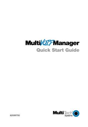 Page 1Quick Start Guide
82099700 