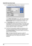 Page 24MultiVOIP Quick Start Guide
2424 The Add/Edit Phone Entry dialog is displayed.
In the Station Information group, enter the unique phone
number of the local device connected to Channel 1 in the
Phone Number field (for example phone number 101).
25 The Description field is optional, but can be useful in
associating the channel to the extension. If you wish, enter
a description of your local phone number. This description
serves to identify the phone number you entered in the
previous step (for example,...