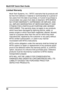 Page 42MultiVOIP Quick Start Guide
42
Limited Warranty
Multi-Tech Systems, Inc. (“MTS”) warrants that its products will
be free from defects in material or workmanship for a period of
two years from the date of purchase, or if proof of purchase is
not provided, two years from date of shipment. MTS MAKES
NO OTHER WARRANTY, EXPRESSED OR IMPLIED, AND
ALL IMPLIED WARRANTIES OF MERCHANTABILITY AND
FITNESS  FOR A  PARTICULAR  PURPOSE ARE  HEREBY
DISCLAIMED. This warranty does not apply to any products
which have been...