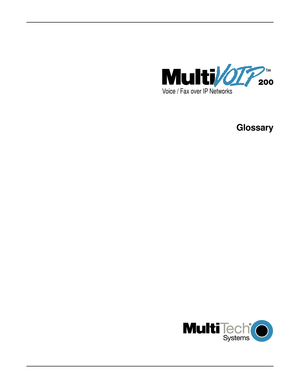 Page 83Voice / Fax over IP Networks
Glossary 