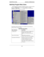 Page 347MultiVOIP User Guide Operation and Maintenance
347
MultiVoip Program Menu Items
   After the MultiVoip program is installed on the PC, it can be launched
from the  Programs group of the Windows Start menu ( Start |
Programs | MultiVOIP ____ | … ).  In this section, we describe the
software functions available on this menu.
Several basic software functions are accessible from the MultiVoip
software menu, as shown below.
MultiVOIP Program Menu
Menu Selection Description
Configuration Select this to enter...