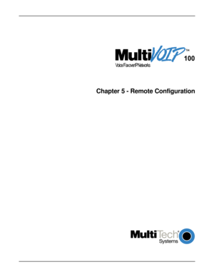 Page 62
	


Chapter 5 - Remote Configuration 