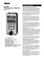 Page 1Multiple
Thermocouple Calibrator
Model 322-1
• 4 T/C  type plus mVJ, K, T, E & mV
• Temperature input & outputReads directly in degrees
• Quik-Chek™ switchInstantly recall three outputs; HI, LO & Set
• 15 output memoriesThree for each T/C type & mV
• Accuracy ±(0.008% of reading+0.006 mV)Typical accuracy of 0.3°C or 0.5°F 
Field selectable 0.1° or 1µV resolutionCalibrate thermocouple instruments
Source and read T/C’s over the entire industrial tem-
perature range with Altek’s Model 322 Thermocouple...