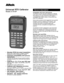 Page 1Universal RTD Calibrator
Model 311A-KP
• Simulate RTDS into smart transmittersWorks with a wide variety of models including
Rosemount 3144 & Honeywell STT series
• Universal compatability with process
instruments
Operates with devices that use pulsed excitation
currents including PLCs, DCS and multi-channel
recorders
• Calibrate in °C & °F for your RTD typePlatinum 100Ω, copper 10Ωand 50Ω, nickel 110
and 120Ω
Simulate from 0.00 to 500.00 ohms
• Calibrate with laboratory accuracy±(0.01% of reading + 0.075...