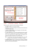 Page 11AltiConsole Manual 7
The main window contains the following displays and buttons:
•The Title bar displays your extension number.
• The Info l i n e  a t  t h e  b o t t o m  l e f t  d i s p l a ys information on the current action 
or information about errors.
•A message waiting indicator (red circle) appears at the bottom right 
when a new message is waiting.
• The Active Calls panel shows the status and information about currently 
connected calls, including caller ID and DNIS information if...