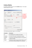 Page 41MaxCommunicator Manual 35
Creating a Meeting
To create a meeting, click one of the Create buttons. The Create 
Meeting dialog box opens.
The following parameters apply to all meetings:
Parameter Description
ID The conference ID is created by the system.
Scheduler The name of the person scheduling the meeting. 
Schedule 
TimeThe time the Create Meeting dialog box was opened to 
create this meeting.
Subject Identifies the subject or type of meeting. What you enter 
here should be easily identifiable in the...